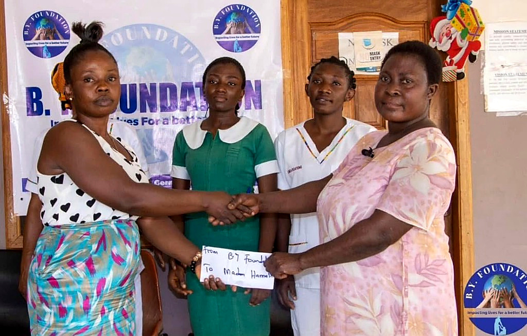 A gift from the foundation to someone in the community