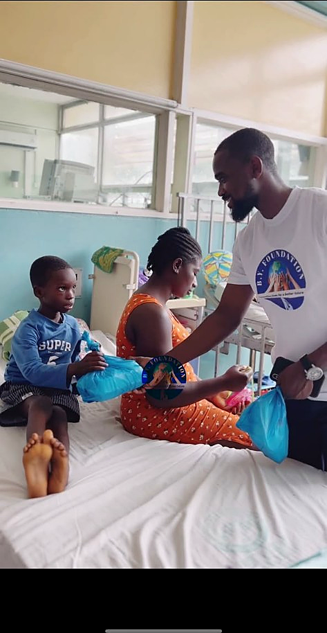 Support for a family in hospital