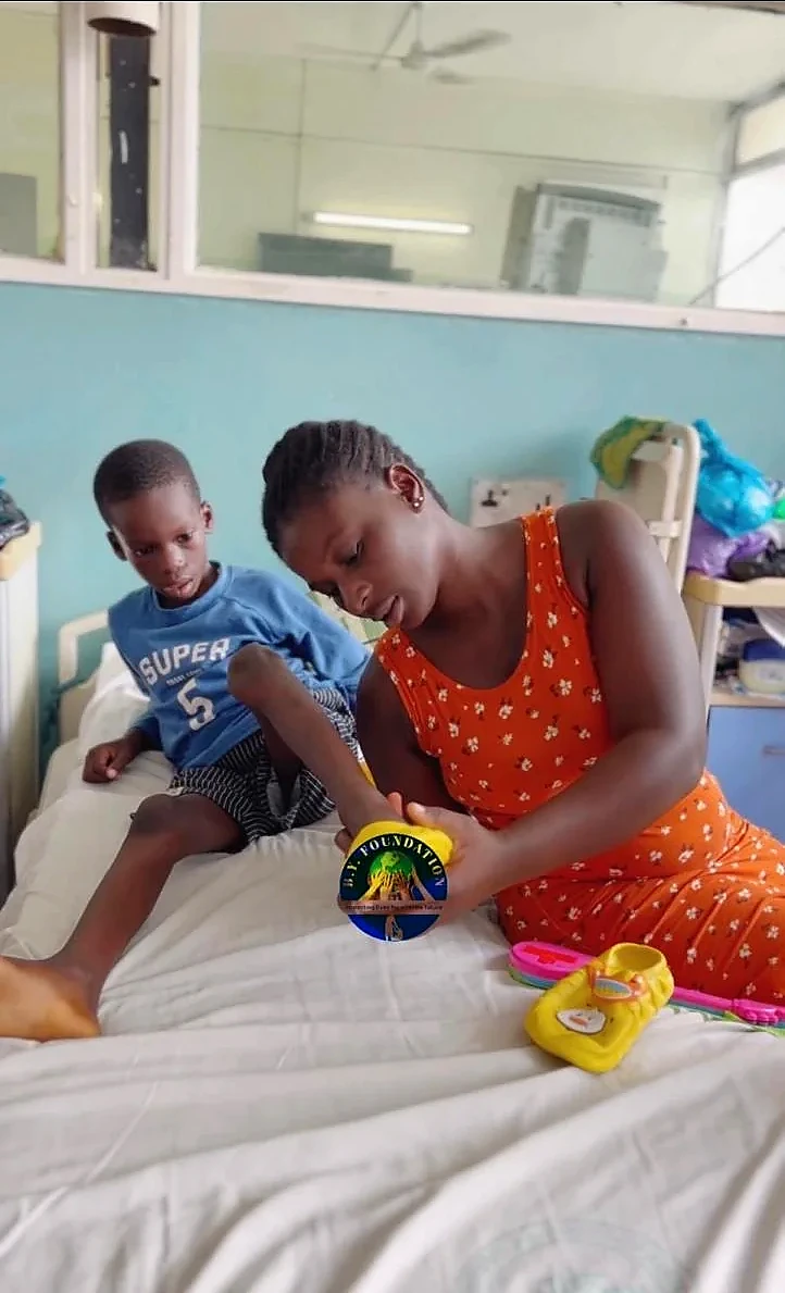 A hospital visit with the foundation